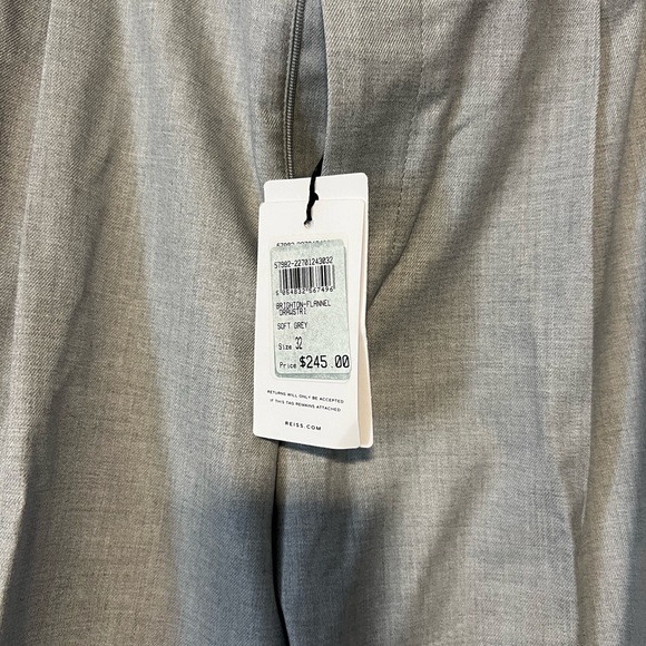 Reiss dress pants draw string size 32 - Picture 2 of 3